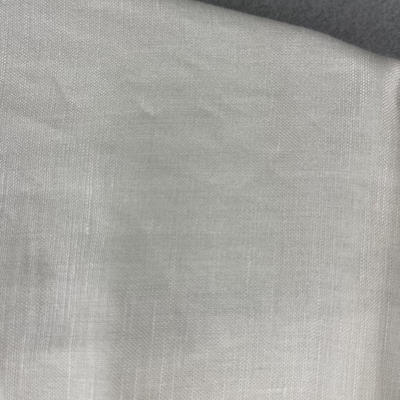 Havana Linen Blend Shirt Mens XXL Ivory Button Up Guayabera Tropical Aloha NEW - Picture 10 of 12